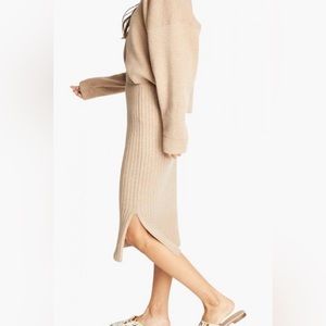 Able Marlowe midi Sweater skirt - XS NWT